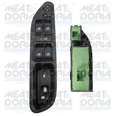 Switch, window regulator